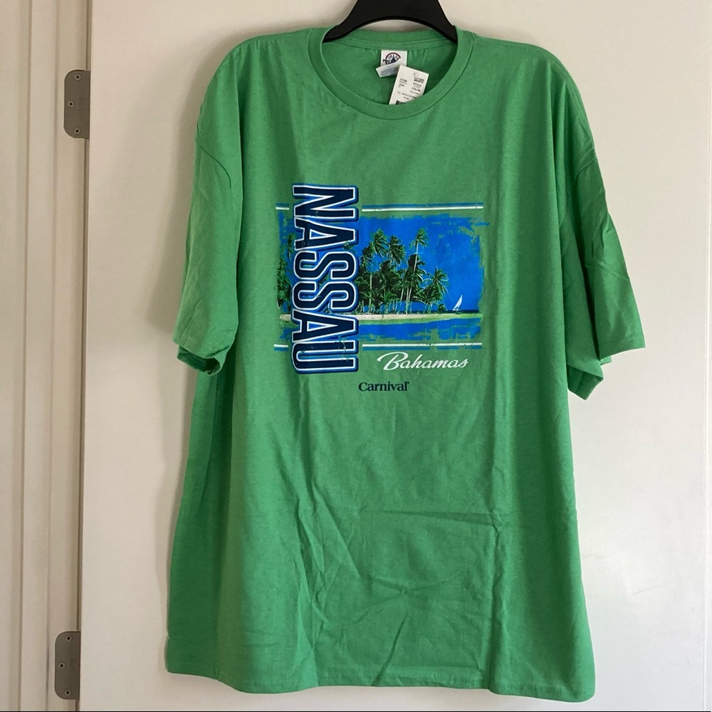 NWT Carnival Cruise Line Nassau T-Shirt Size 3XL